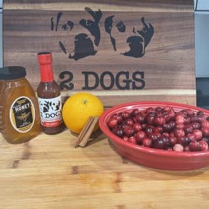 2 Dogs Cherry Orange Cranberry Sauce